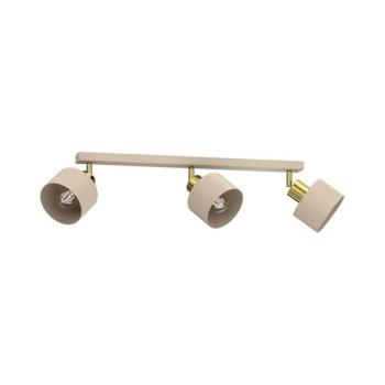 Spotlámpa PARKLA 3xE27/15W/230V bézs/arany 8793 kép