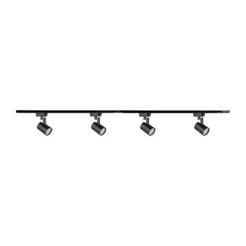 Spotlámpa sínrendszerhez LYNX 4xGU10/10W/230V fekete 328434 kép