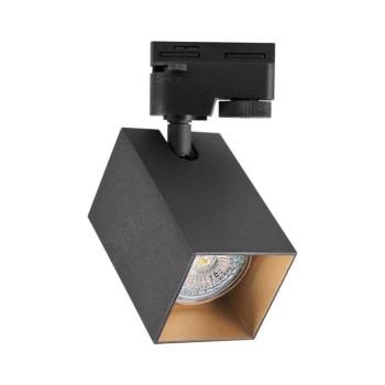 Spotlámpa sínrendszerhez SQUARE 1xGU10/10W/230V fekete 321756 kép