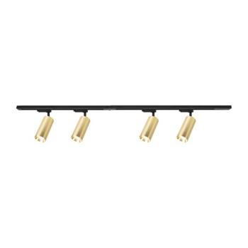 Spotlámpa sínrendszerrel MICA 4xGU10/10W/230V arany/fekete ML1152 kép