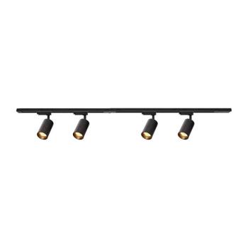 Spotlámpa sínrendszerrel PIPE 4xGU10/10W/230V fekete ML1165 kép