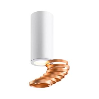 Spotlámpa TUBA 1xGU10/15W/230V fehér/réz 2276076 kép
