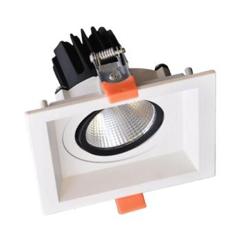 SQUARE LED MOVABLE SPOT LIGHT 30W 230V 4000K WHITE kép