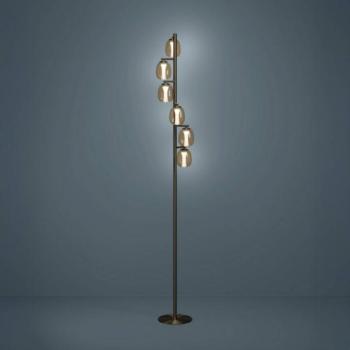 Stars of Light LED álló lámpa FERRO bronz/barna 156 cm, 6 ágú kép
