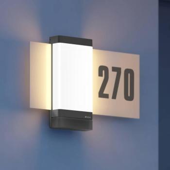 STEINEL intelligens házszámlámpa L 270 Digi SC, antracit
