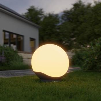 STEINEL Sphera C kezdőcsomag, fehér/antracit, 30 cm, RGBWW, IP65 kép
