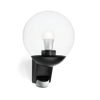 STEINEL 005535-Kültéri fali lámpa érzékelővel L585S 1xE27/60W fekete IP44 005535 kép