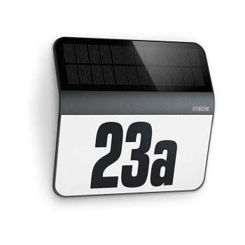 STEINEL 035730 - XSolar LH-N LED napelemes házszám 0,03W IP44 035730 kép