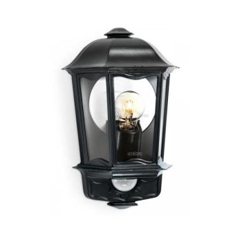 STEINEL 644413 - Fali lámpa érzékelővel L 190 S fekete 644413 kép