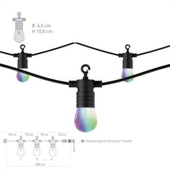 Stella Extension LED fényfüzér tint hosszabbító kép