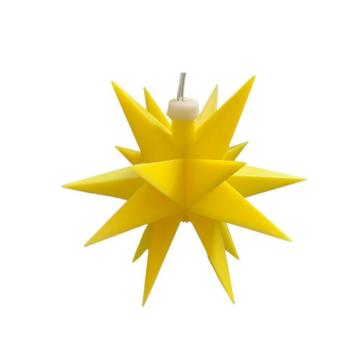 STERNTALER LED csillag, sárga, 18 ágú, Ø 12 cm, elem kép