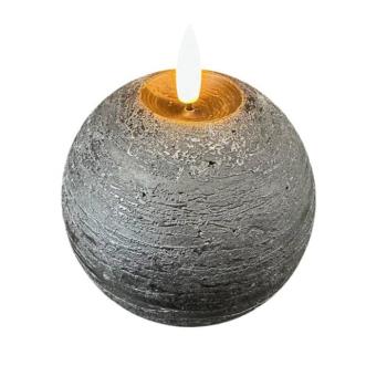 STERNTALER LED gyertya, fekete, magasság 11 cm, gömb, elem kép