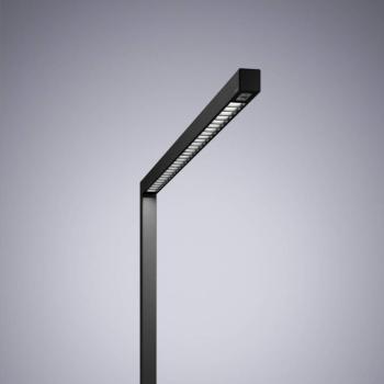 Straight.single LED álló lámpa, fekete, 3000K, okos, érzékelővel kép