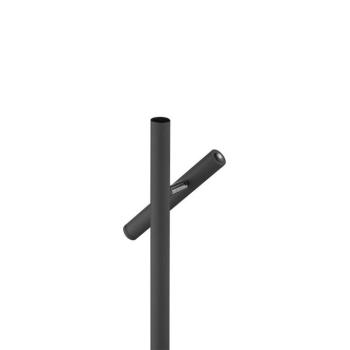 Streak-B LED tölthető asztali világítás, magasság 50 cm, fekete, fém kép