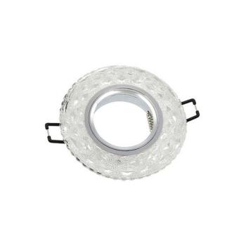 SÜLLYESZTETT, KEREK SPOT LÁMPA PALACE-10 GU5.3 MR16 + 3W 180lm 4200K (TERMÉSZETES FEHÉR) KRÓM ÜVEGGEL Φ100x22mm 201 kép