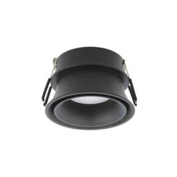 Süllyesztett spot lámpatest DONNA X1 kerek GU10 Φ80x45mm fekete 2012720 VITO kép