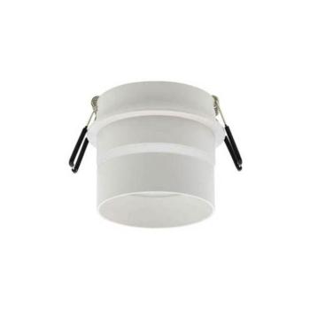 SÜLLYESZTETT SPOT LÁMPATEST DONNA X2 KÖR GU10 Φ70x60mm FEHÉR ÁTTETSZŐ 2012750 VITO kép