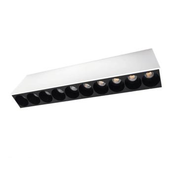SURFACE LINEAR LIGHT EL-14 20W 3000K, WHITE & BLACK kép