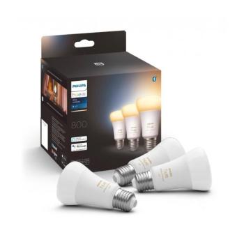 SZETT 3x LED dimmelhető izzó Philips Hue WHITE A60 E27/6W/230V 2200-6500K 8719514328266