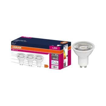 SZETT 3x LED reflektor izzó PAR16 GU10/6,9W/230V 6500K 60° - Osram 4058075600270 kép