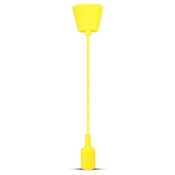 Szilikon függeszték, E27, sárga, V-TAC, 3485 kép