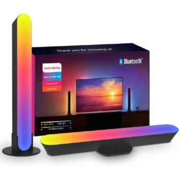 Színes hangulatfény – alumínium ház – USB, Bluetooth, App