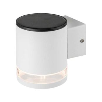 Szolár LED fali lámpa, 3000K, meleg fehér, 70lm, fehér, IP44, V-TAC, 23013 kép