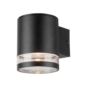 Szolár LED fali lámpatest mozgásérzékelővel, 3000K, meleg fehér, 70lm, fekete, IP54, V-TAC, 10399 kép