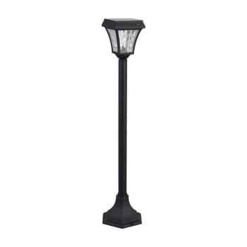 Szolár LED kerti állólámpa, 2w, CCT, 110lm, 170°, matt fekete, IP65, V-TAC, 2891 kép