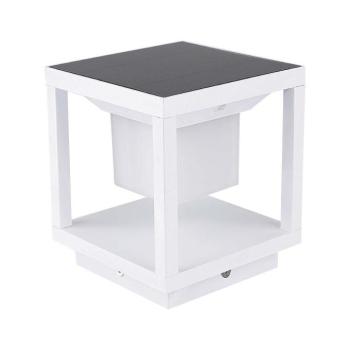 Szolár LED kerti állólámpa mozgásérzékelővel, 2w, 3000K, meleg fehér, 90lm, 120°, fehér, IP65, V-TAC, 6806 kép