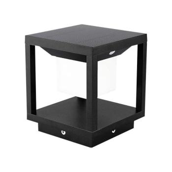 Szolár LED kerti állólámpa mozgásérzékelővel, 2w, 3000K, meleg fehér, 90lm, 120°, fekete, IP65, V-TAC, 6805 kép
