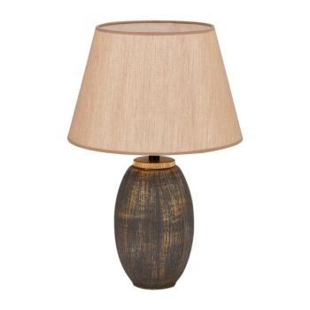 Szürke-bézs asztali lámpa textil búrával (magasság 46 cm) Yakamoz – Opviq lights kép