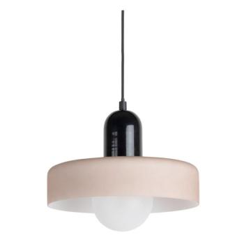 Szürke függőlámpa ø 25 cm Opaco Grato – Leitmotiv