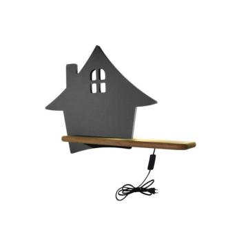 Szürke gyerek lámpa House – Candellux Lighting kép