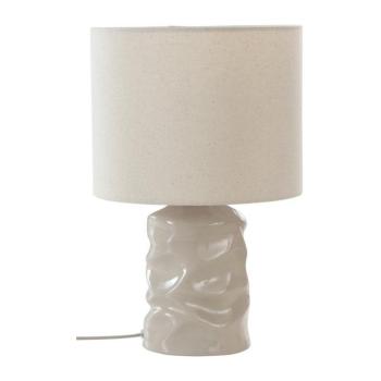 Szürke kerámia asztali lámpa (magasság 40 cm) Milera – Jotex