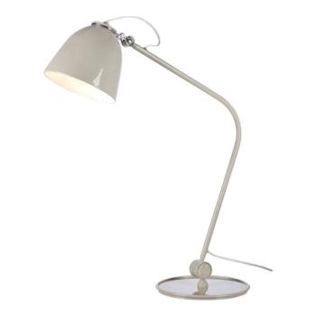 Szürkésbézs asztali lámpa hajlítható szerkezettel (magasság 23 cm) Tilt – Markslöjd