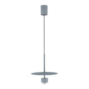 Szürkéskék alumínium LED függőlámpa ø 30 cm Edem – Nova Luce kép