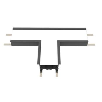 T-CONNECTOR FOR ELMARK PROFILE RECESSED 4000K FEKETE kép