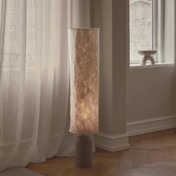 Talli állólámpa, barna, Tyvek/metál, magasság 113 cm kép