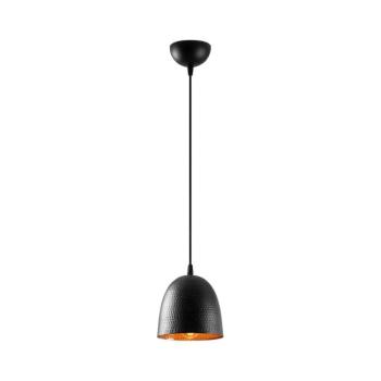TATTOO kábeles függőlámpa 1xE27/40W/230V, átmérő 16 cm, fekete 584TTM1269 kép