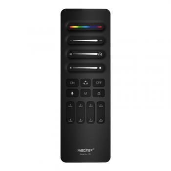 Távirányító Digitális (SPI, futófény) LED szalaghoz , 5in1 (monokróm/CCT/RGB /RGBW/RGB-CCT) , Tuya, DMX , fekete , Miboxer , C9 kép