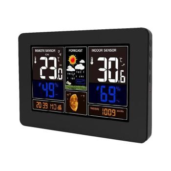 TE81WiFI - Meteorológiai állomás színes LED kijelzővel 2xAA/5V Wi-Fi Tuya TE81WiFI kép