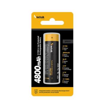 Technik Akkumulátor 21700 TR2148 4800mAh 3,7V B1, újratölthető, TR2148