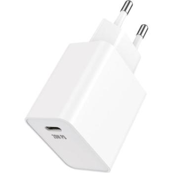 Technik Hálózati Adapter USB-C (fast charger) 20W Fehér, MT-AD101 kép
