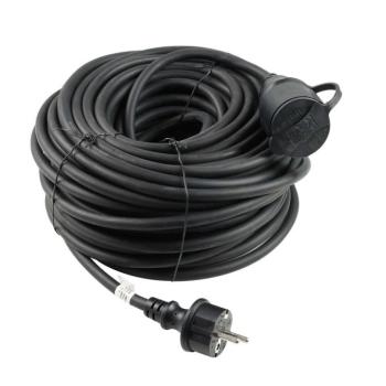 Technik Industrial Hosszabbító 1 utas 30m kábellel 3x2,5mm2 H07RN-F (IP44) 16A, MTI30M2-5M-BK kép