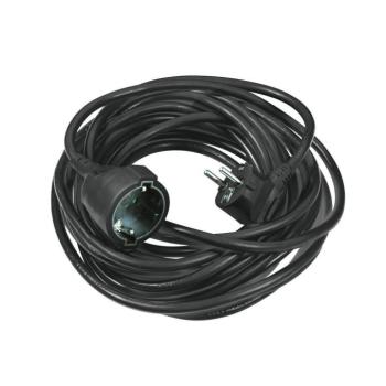 Technik Professional Hosszabbító (lengokábel) Fekete 10m kábellel 3x1,5mm2 16A, IP20, MT10M1-5M-BK kép