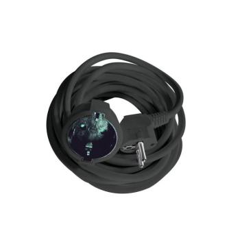 Technik Professional Hosszabbító (lengokábel) Fekete 3m kábellel 3x1,5mm2 16A, IP20, MT3M1-5M-BK kép