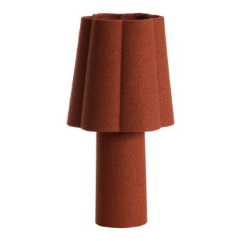 Téglavörös asztali lámpa textil búrával (magasság 50 cm) Musaby – Light & Living kép