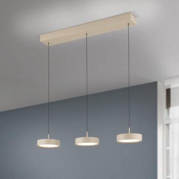 Teide LED-es függőlámpa, khaki, fém, állítható magasságú kép
