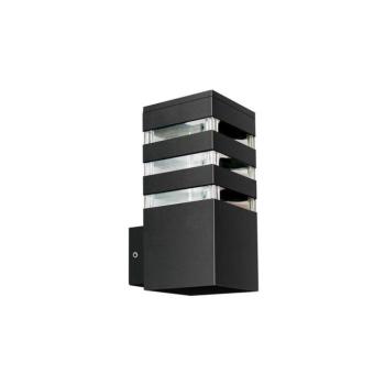 TEKSAS kültéri fali lámpa 1xE27/12W/230V IP44 antracit 316165 kép